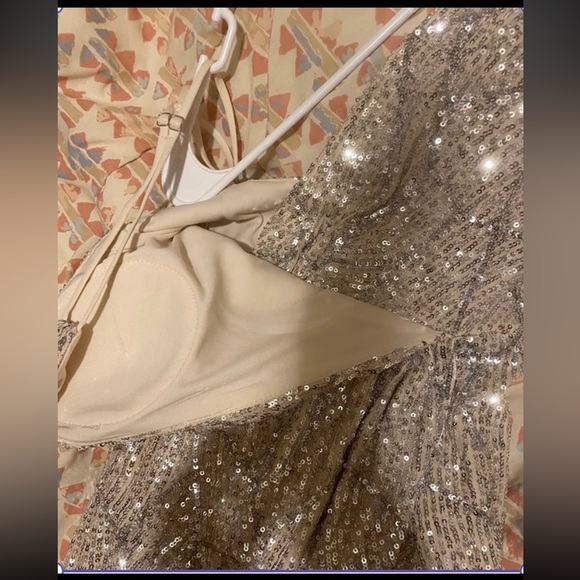 Sequin Prom Dress - Picture 3 of 7